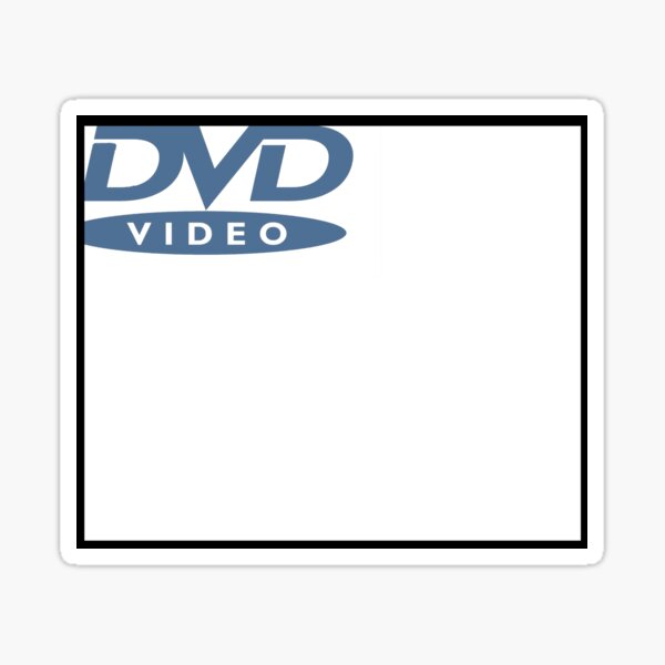 DVD Screensaver Meme Sticker for Sale by GAM3RAGS