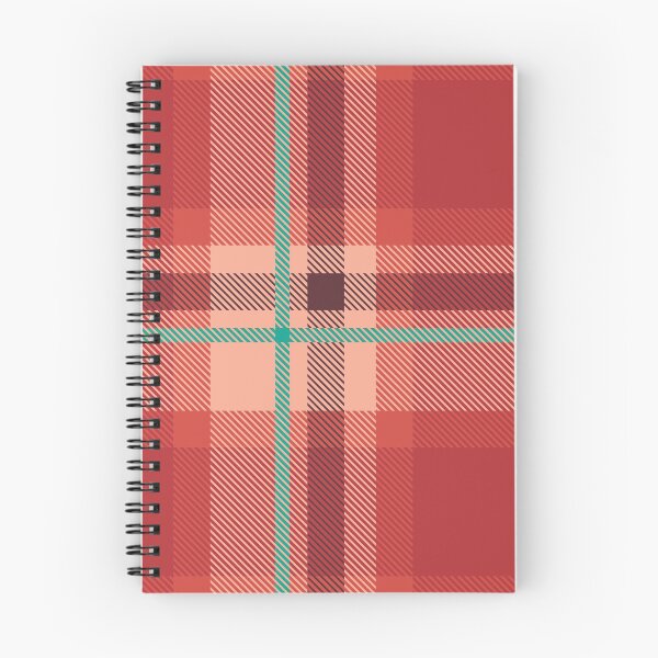 Item preview, Coral and Teal Plaid designed and sold by oppositedge.
