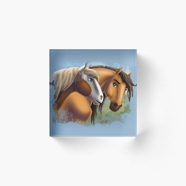 Spirit and Rain - Love Found Us Acrylic Block