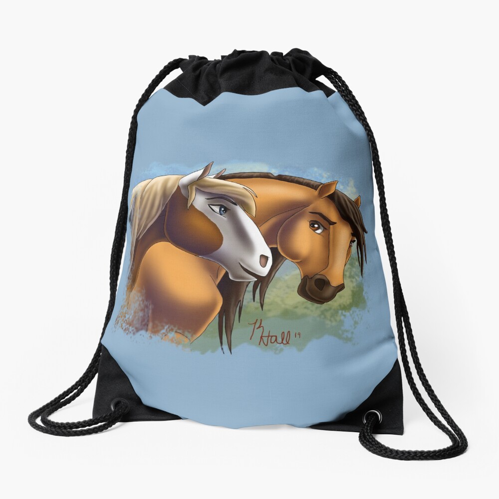Spirit and Rain - Love Found Us Drawstring Bag