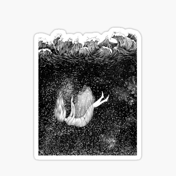 The Stars Beneath the Waves Sticker