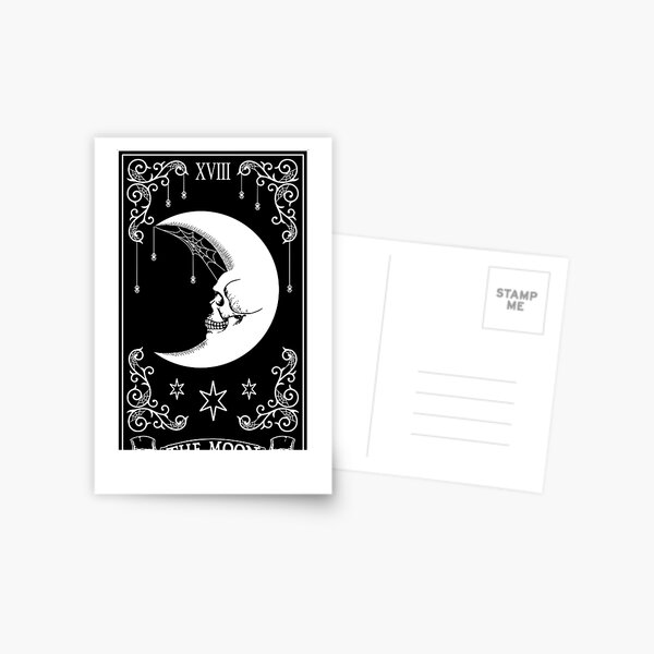 The Moon Tarot Card Postcard