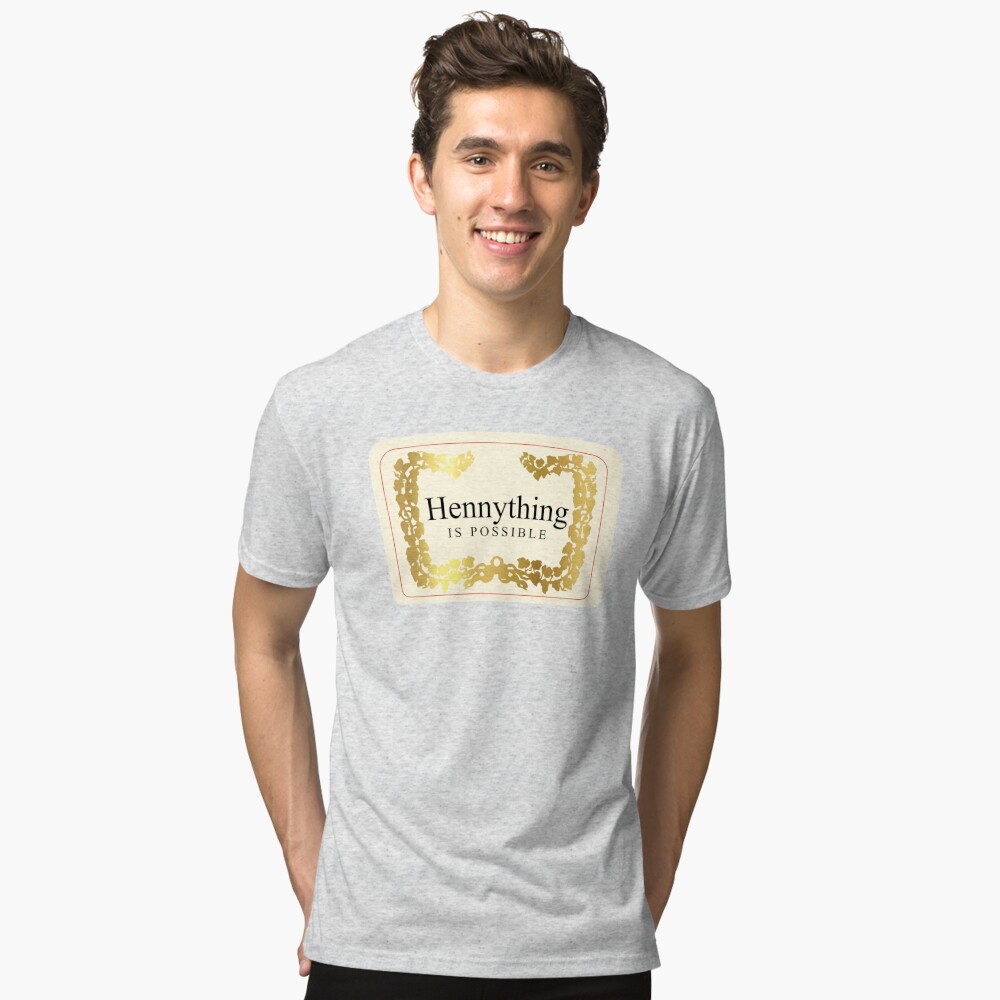 Chicken Henny Thing Is Possible Vintage Gift T-Shirt Design