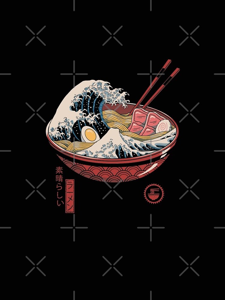 Great Ramen Wave by vincenttrinidad