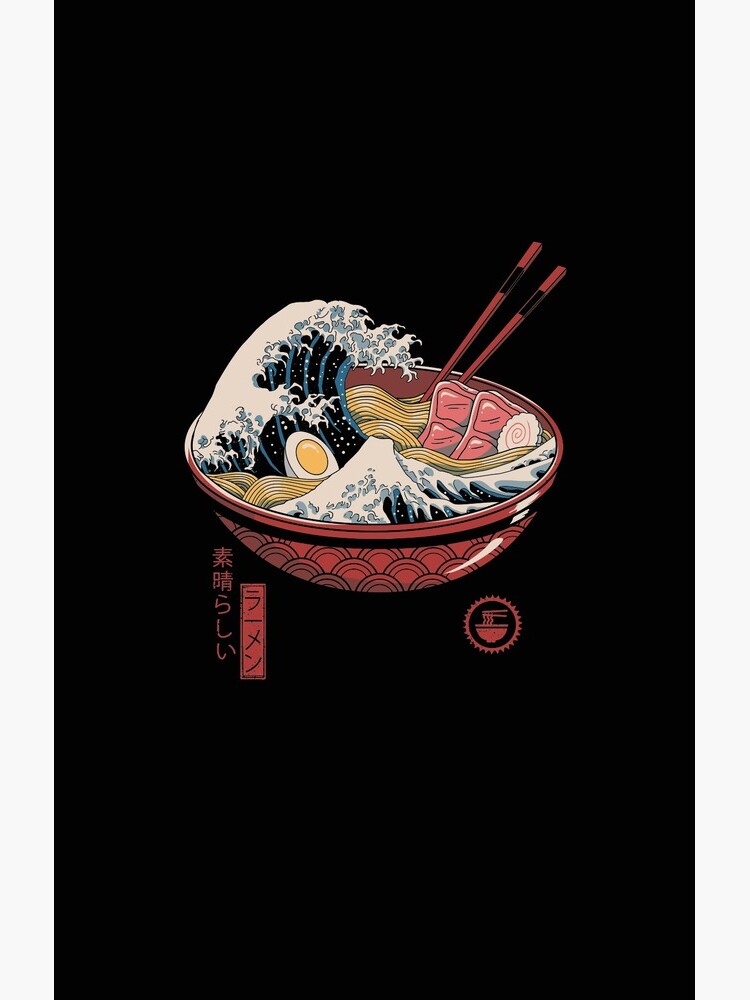 Great Ramen Wave by vincenttrinidad