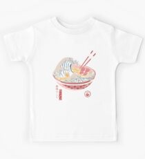 Camiseta para niños Gran ramen de onda