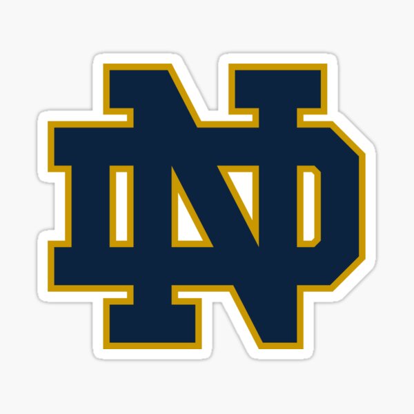 Notre Dame Sticker