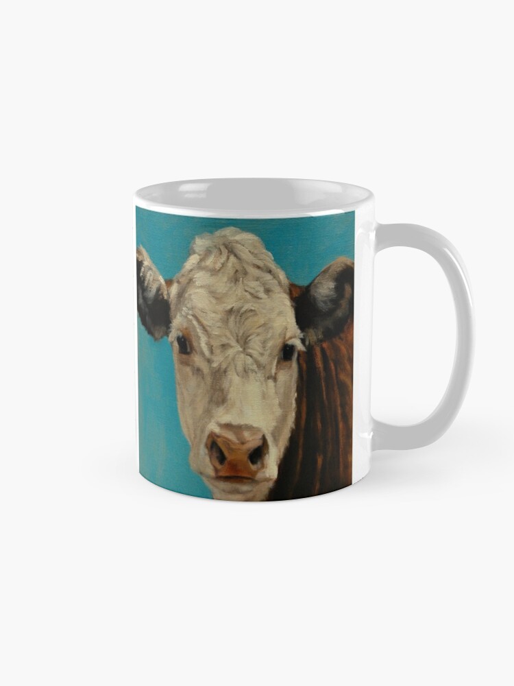 3D Coffee Mug Animal Inside 12 oz with Baby Cow - Pet Clever