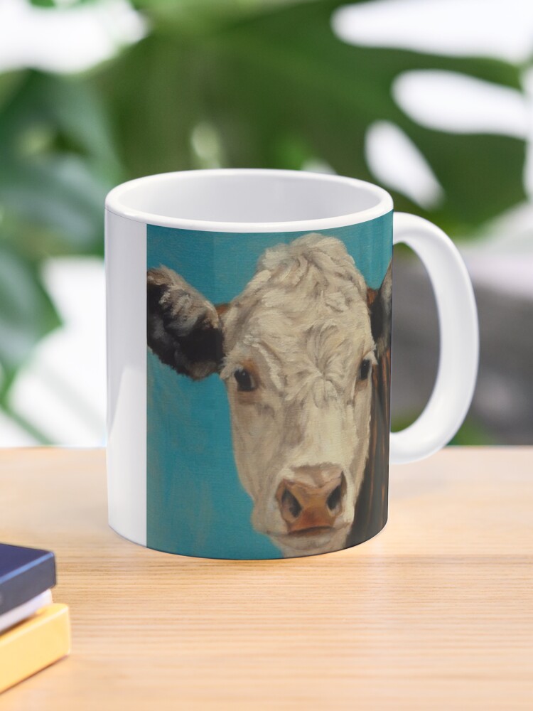 3D Coffee Mug Animal Inside 12 oz with Baby Cow - Pet Clever