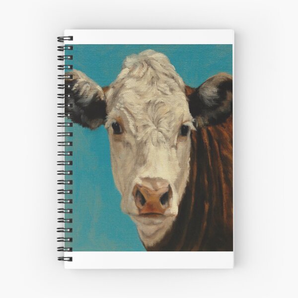 Item preview, Hereford Cow - Cute Cow - Cow Painting - Hereford Cow Painting - Gift For Cow Lovers - Herefore Cattle designed and sold by Galvanized.