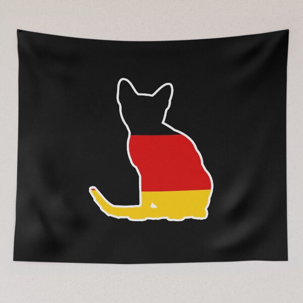 Item preview, Tonkinese Cat Flagge Deutschlands Germany designed and sold by shoppzee.