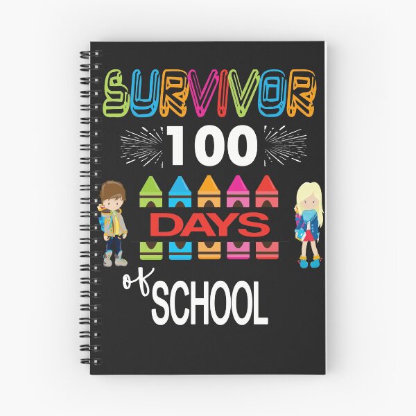 Item preview, 100 Day School Designs For Teacher & Students Cute School Survivor designed and sold by Sapphire Star.