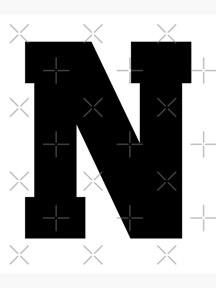Alphabet N (Uppercase letter n)