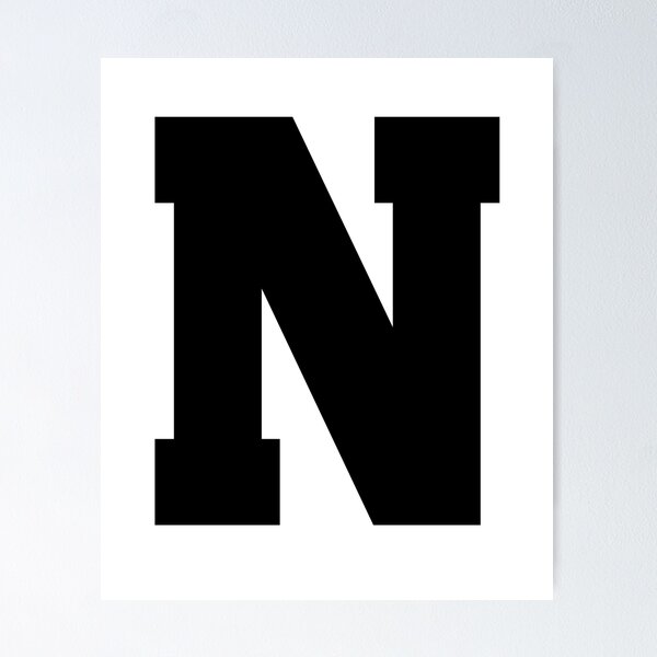 Alphabet N (Uppercase letter n), Letter N 