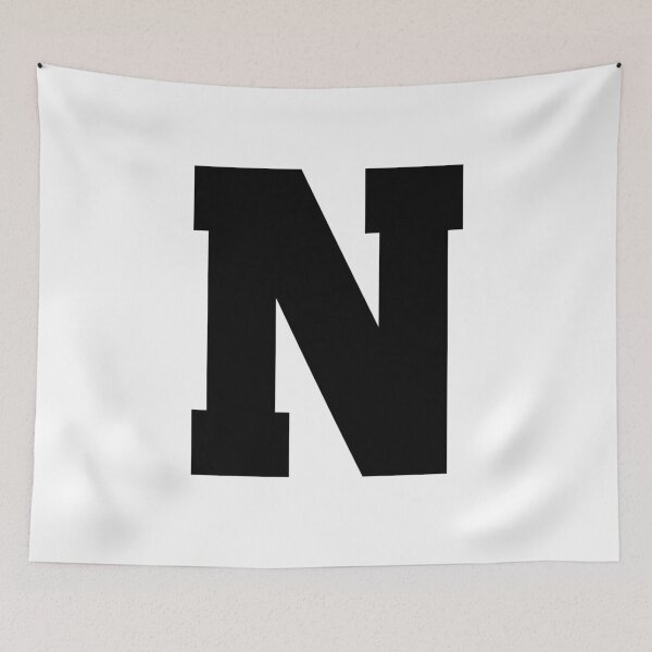 Item preview, Alphabet N (Uppercase letter n), Letter N designed and sold by marosharaf.