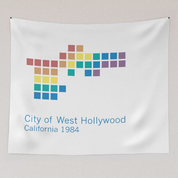 Item preview, West Hollywood, California designed and sold by wickedcartoons.