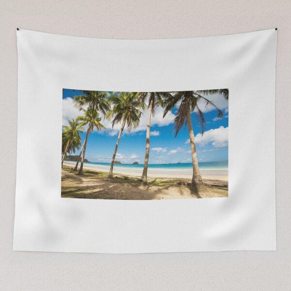 Item preview, Elnido, Palawan, Philippines - Palm-Lined Beach designed and sold by Bobby McLeod.