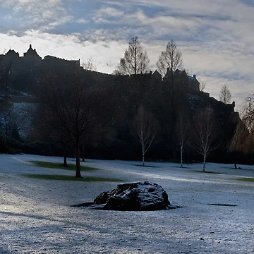 Artwork thumbnail, Edinburgh Castle by Chris Clark