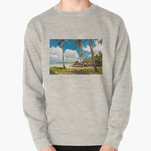 Elnido, Palawan, Philippines - Beach Village Pullover Sweatshirt