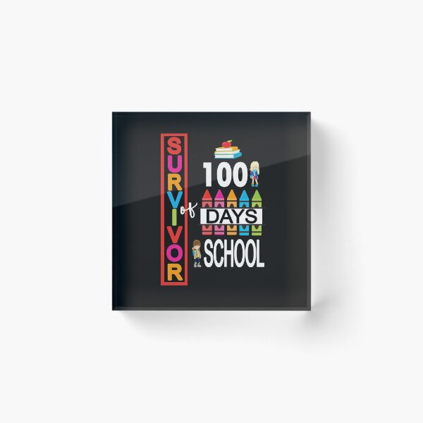 Item preview, 100 Day School Designs For Teacher & Students School Survivor100 Days Of School designed and sold by Sapphire Star.