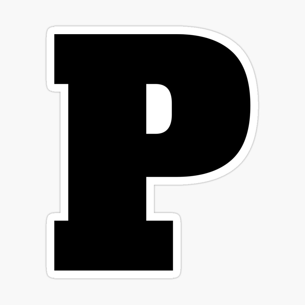 Alphabet P (Uppercase letter p), Letter P | Magnet