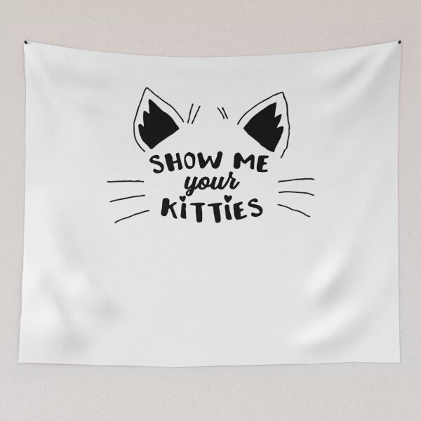 Item preview, Show Me Your Kitties Valentine designed and sold by hadicazvysavaca.