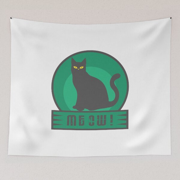 Item preview, Meow portrait designed and sold by SVDesignatVasil.