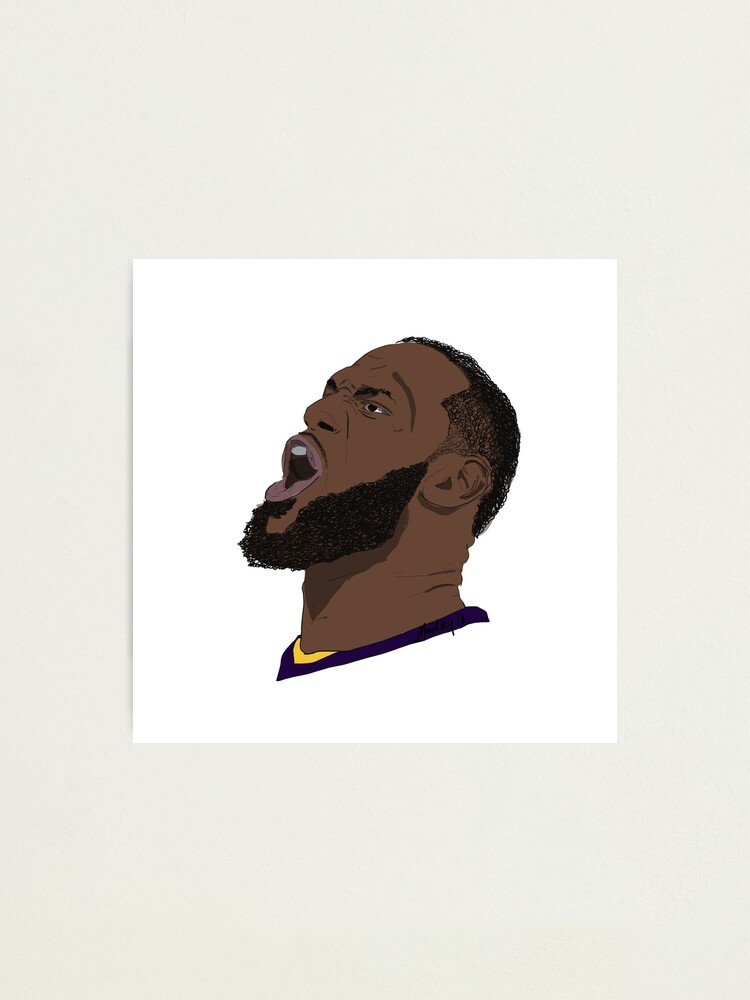 LA LeBron James Canvas Print for Sale by JJMoe7