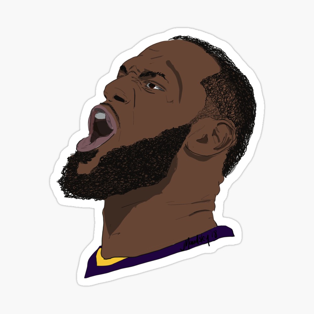 LeBron James Jersey Back Greeting Card for Sale by JJMoe7