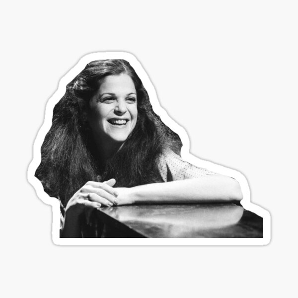 “Gilda Radner” Sticker for Sale by Maggie Lengerich | Redbubble