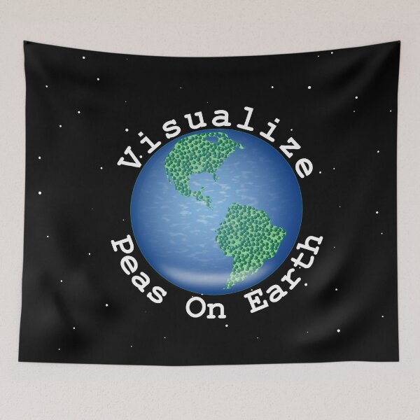 Item preview, Visualize Peas On Earth designed and sold by NiftyGaloot.