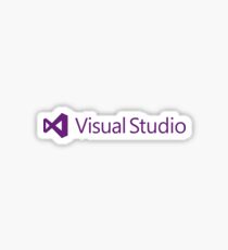 Microsoft Visual Studio Sticker