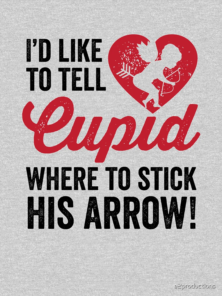 Anti Cupid: Who needs cupid when you have boobs - Anti Cupid - T-Shirt