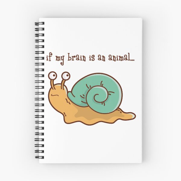Item preview, When my brain is an animal designed and sold by SVDesignatVasil.