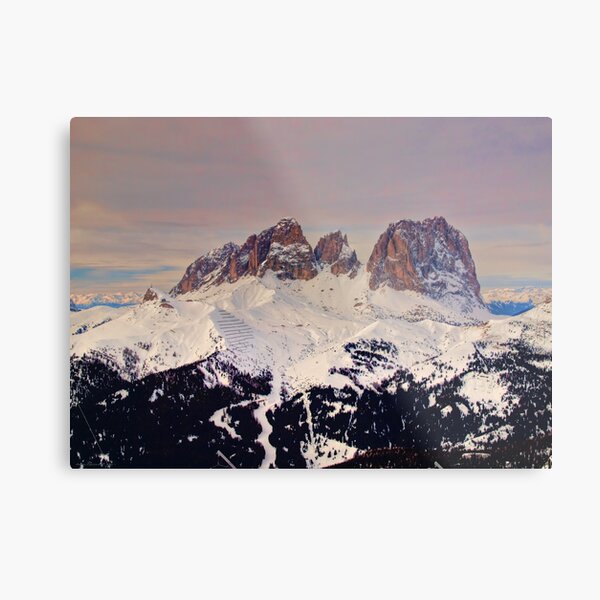 Il Sassolungo Metal Print