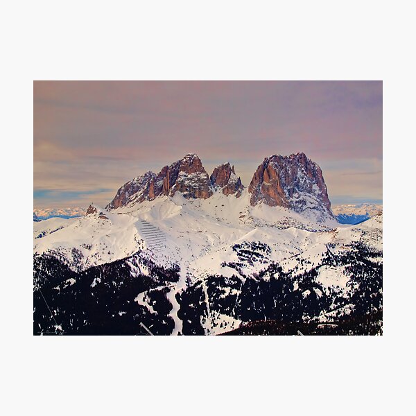 Il Sassolungo Photographic Print