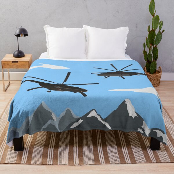 Item preview, Black Helicopters in Mountains designed and sold by NorseTech.