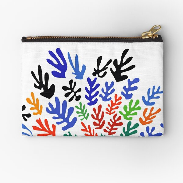 Golden Floral Pencil Pouch