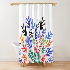 Matisse Floral Pattern #1 Shower Curtain