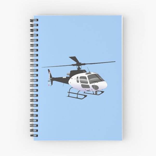 Item preview, Black and White Helicopter designed and sold by NorseTech.