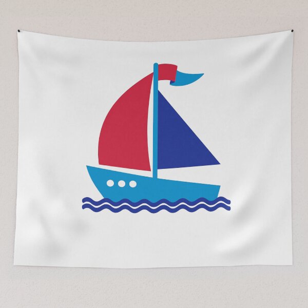 Item preview, sailboat designed and sold by Vectorqueen.