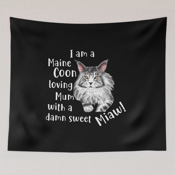 Item preview, Maine Coon mum Miaw! designed and sold by Mr-Peh.
