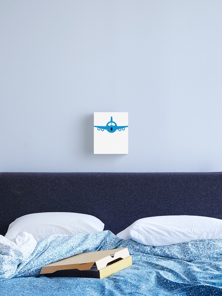 Thumbnail 2 of 3, Canvas Print, plane designed and sold by Vectorqueen.