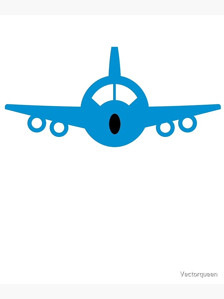 Thumbnail 3 of 3, Poster, plane designed and sold by Vectorqueen.