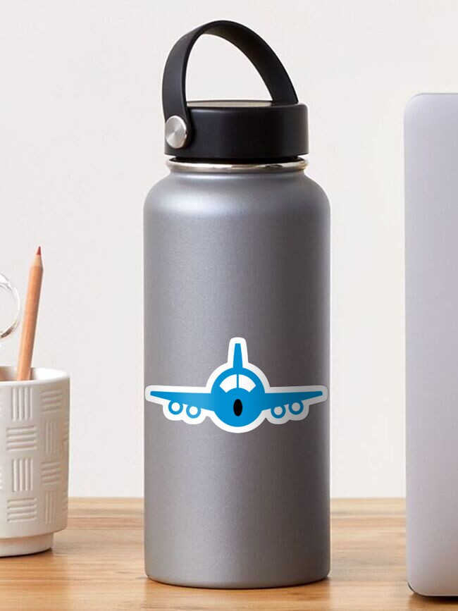 Thumbnail 1 of 3, Sticker, plane designed and sold by Vectorqueen.