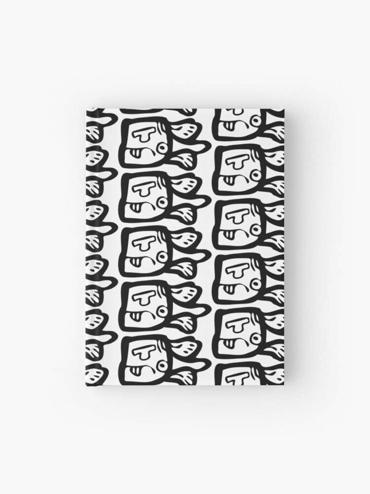 Maya Symbols Mayan Script Mayan Glyphs Hardcover Journal By Akoa Redbubble