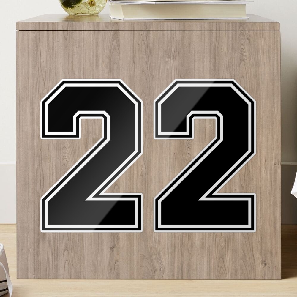 Sport style font baseball numbers on white Vector Image