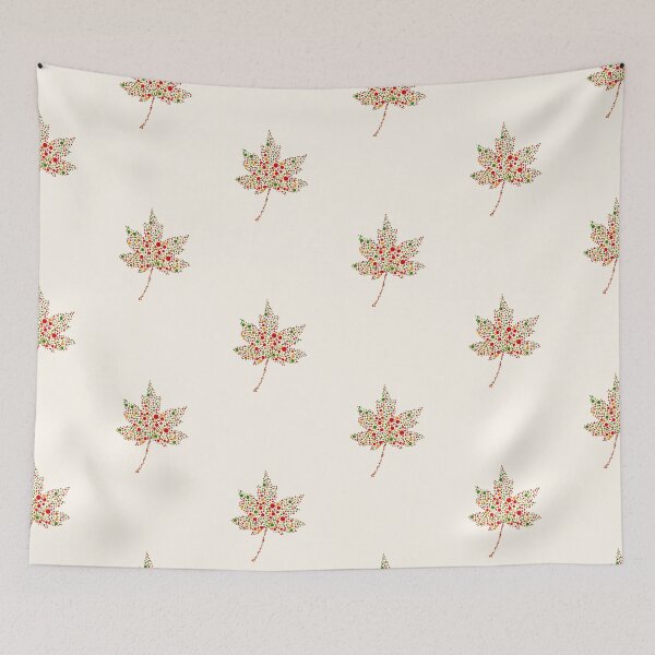 Item preview, Maple Leaf In Dots designed and sold by BundaBear.