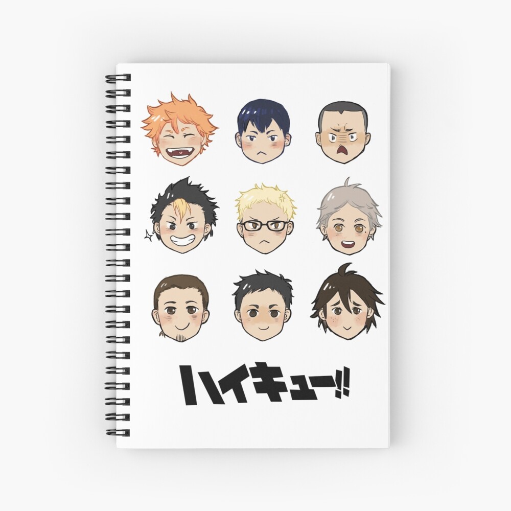 Haikyuu Spiral Notebook By Lemonysocks Redbubble Haikyuu Spiral Notebook By Lemonysocks Redbubble