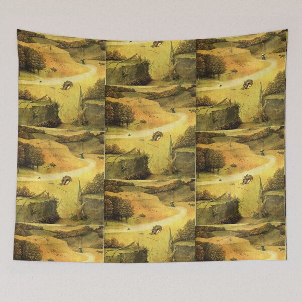 Item preview, Hieronymus Bosch painting designed and sold by Vintage Designs +.